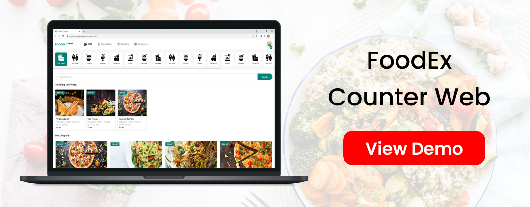 4 in 1 Flutter Food Ordering App Template | Food Delivery App Template | FoodEx | Flutter 3 - 5