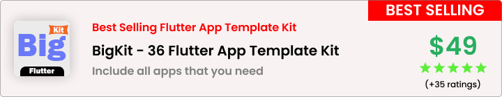 16 App UI | Flutter 3 UI Kit - StartKit | UI Component | Flutter Material Widget | Integration - 36