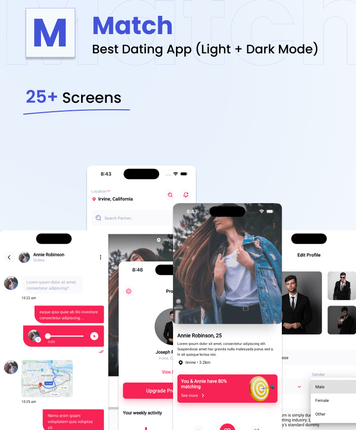 Flutter UI Kit | BigKit - Biggest Flutter App Template Kit - 40 Apps - 46